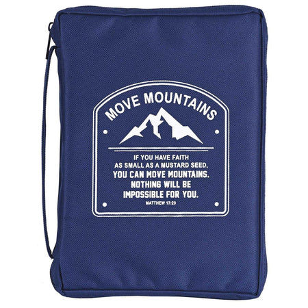 Bible Case Move Mountains Large Print by Dicksons