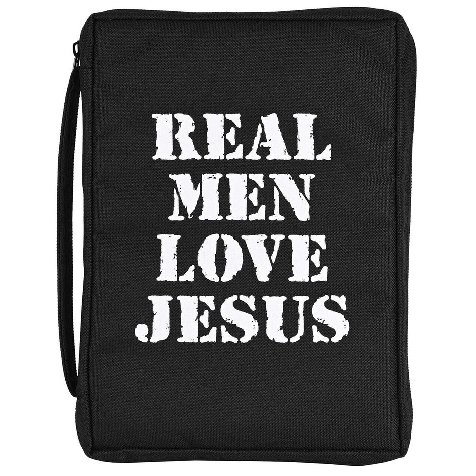Bible Case Men Love Jesus Large Print by Dicksons