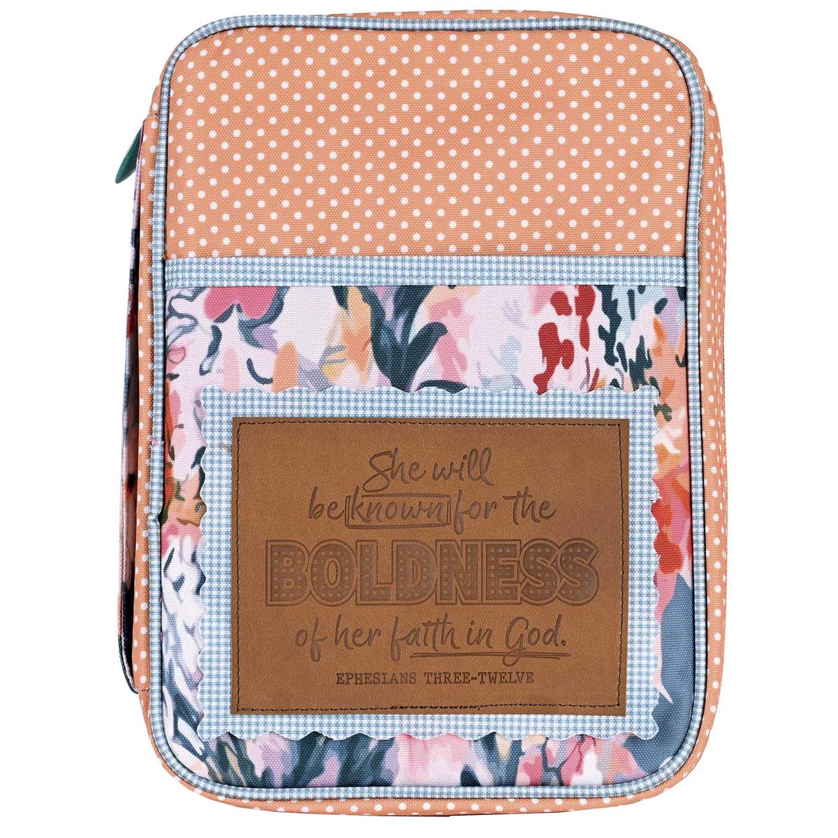 Bible Case Known Boldness Large Print by Dicksons