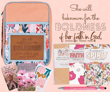 Bible Case Known Boldness Large Print by Dicksons, product view 5