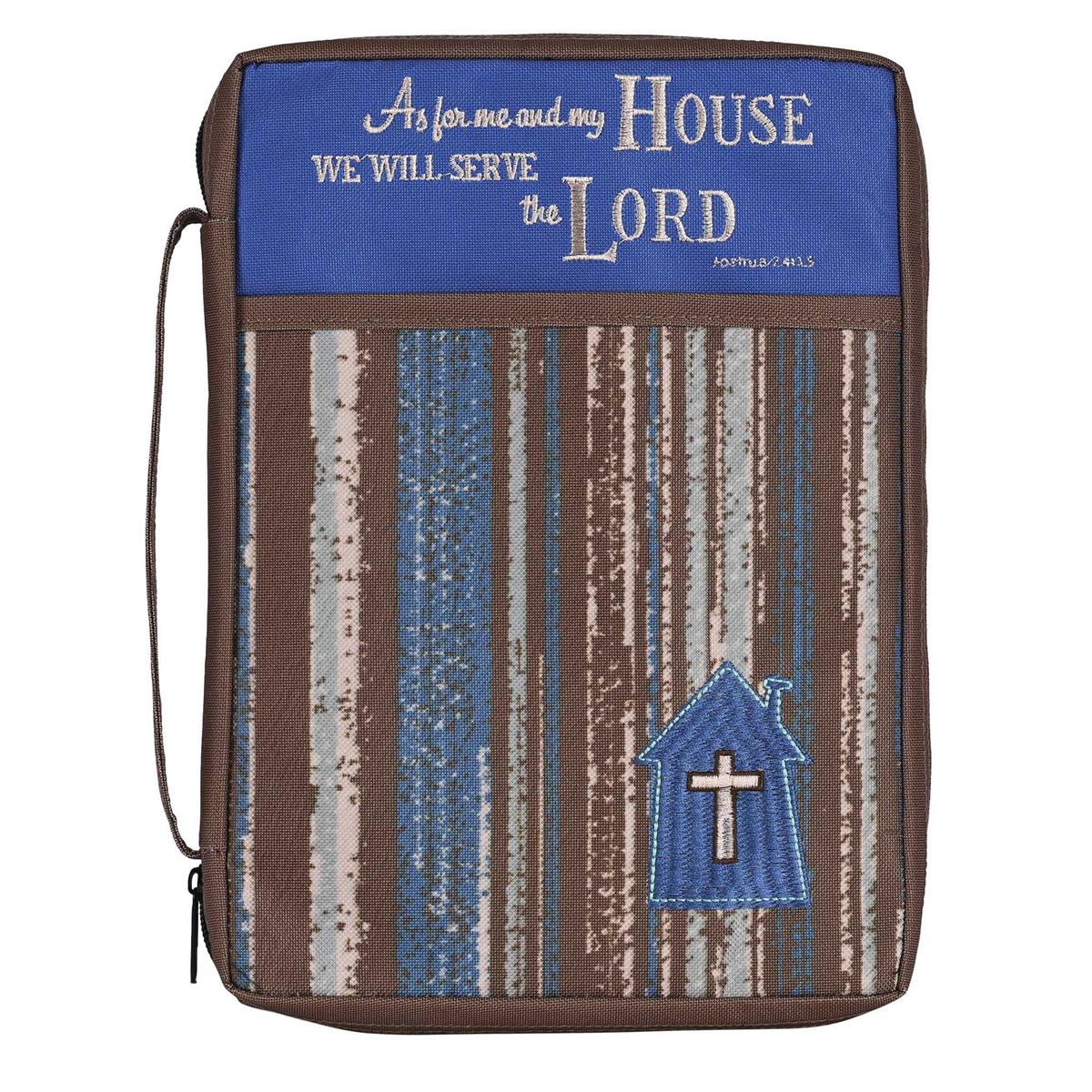 Bible Case As For Me And My House LrgPrt by Dicksons