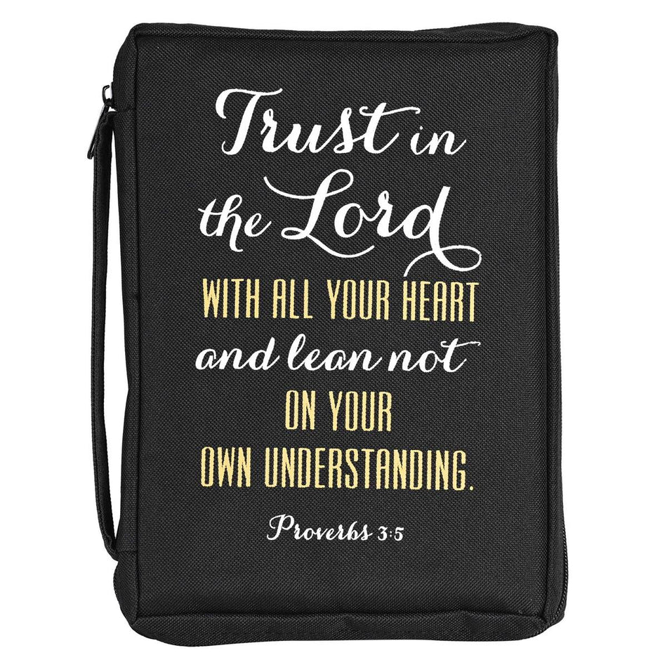 Lean Not On Your Own Understanding Black and White Medium 600 Denier Polyester by Dicksons