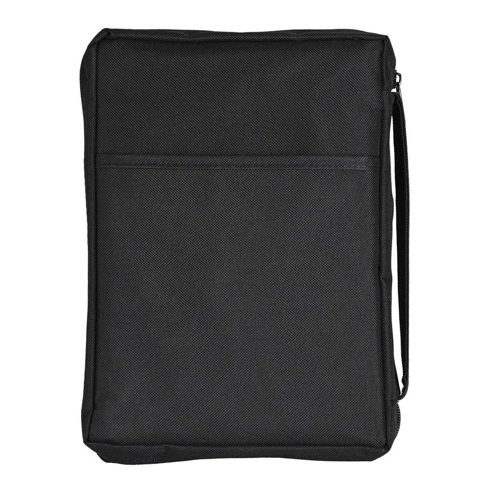 You Are Loved Black and Pink Medium 600 Denier Polyester Zipper Bible Cover by Dicksons, product view 2