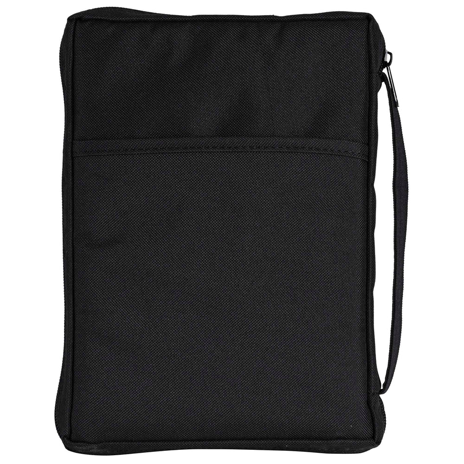For I Know The Plans - Jeremiah 29:11-9.5 x 6.75 Inch Black Polyester Bible by Dicksons, product view 2