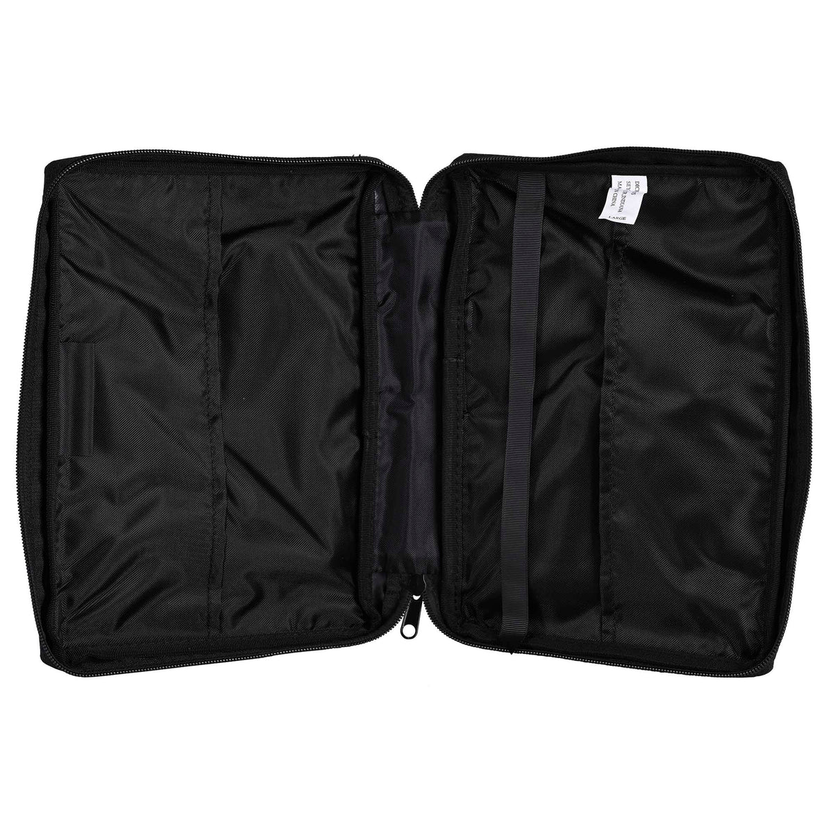 For I Know The Plans - Jeremiah 29:11-9.5 x 6.75 Inch Black Polyester Bible by Dicksons, product view 4