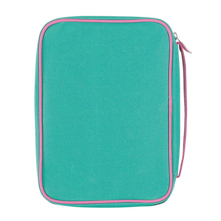Llama Tell You About Jesus Pink Medium Canvas Bible Cover with Handle by Dicksons, product view 2