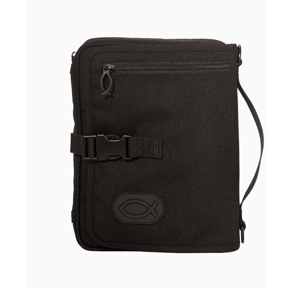 Bibl Cov Black Organizer Polystr XL by Dicksons