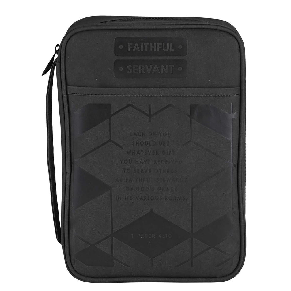Bible Case Vinyl Faithful Servant by Dicksons