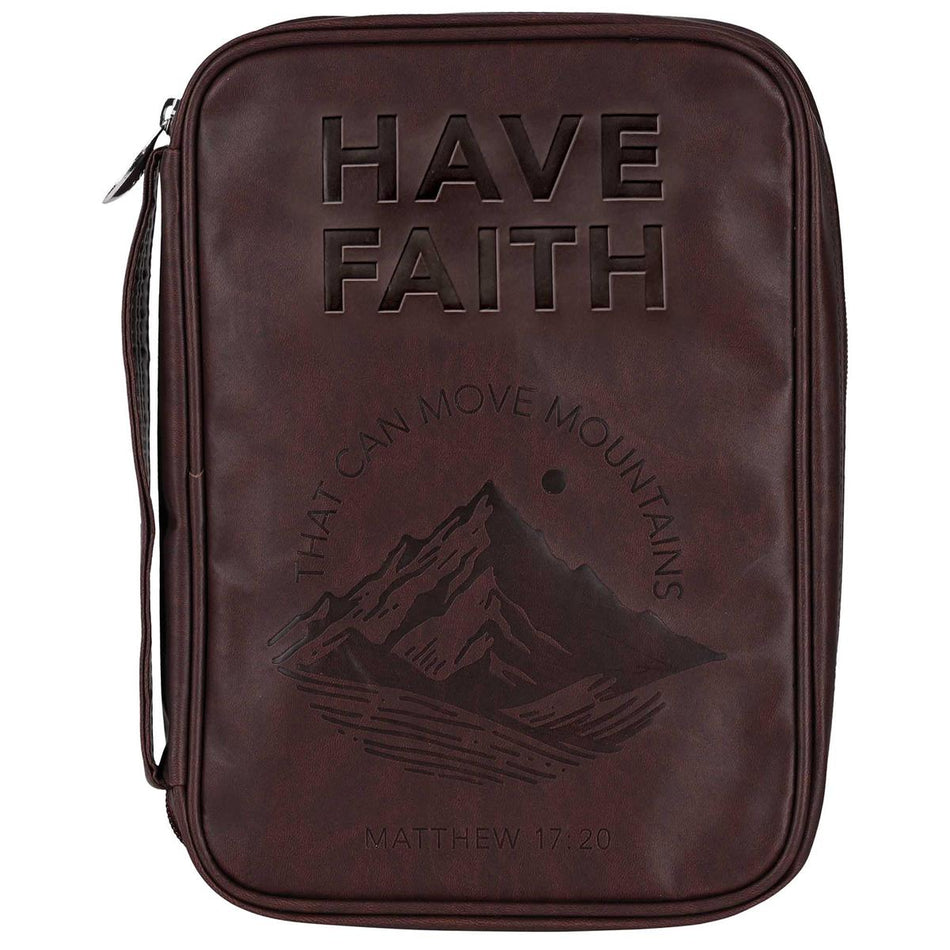 Bible Cover Mountain Have Faith Large by Dicksons