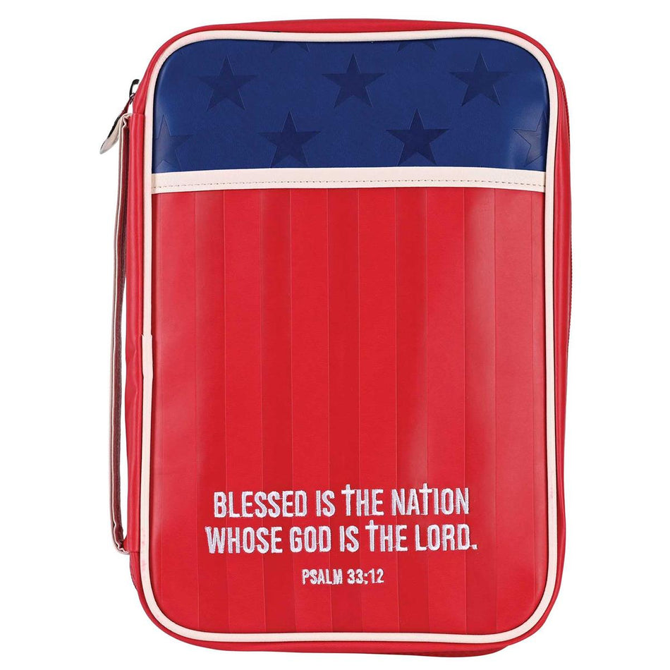 Bible Cover Blessed Is The Nation by Dicksons
