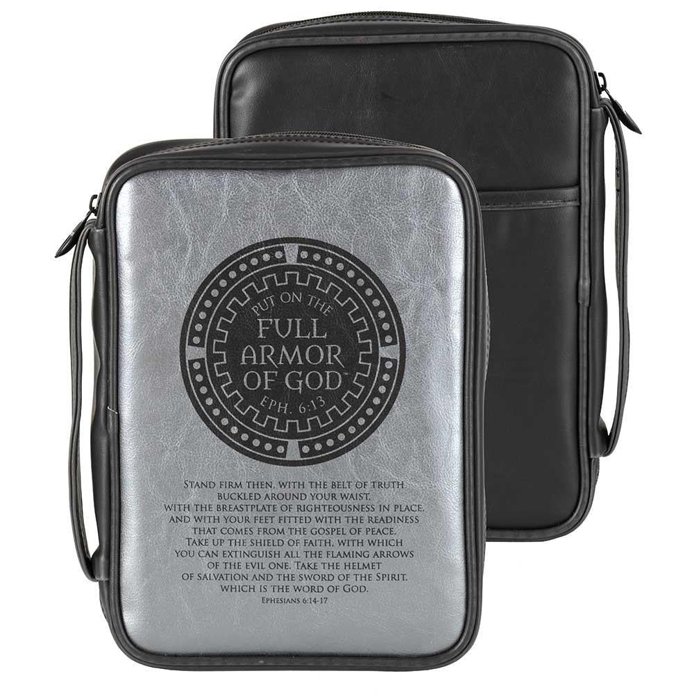 Large Print Armor Of God Bible Cover by Dicksons
