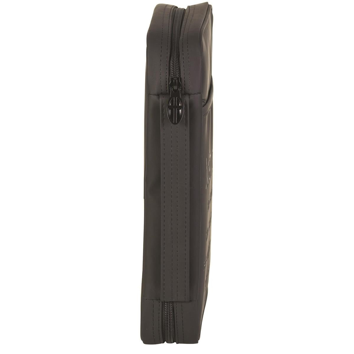 Man of God Matte Black Large Print Vinyl Zippered Bible Cover with Handle by Dicksons, product view 3