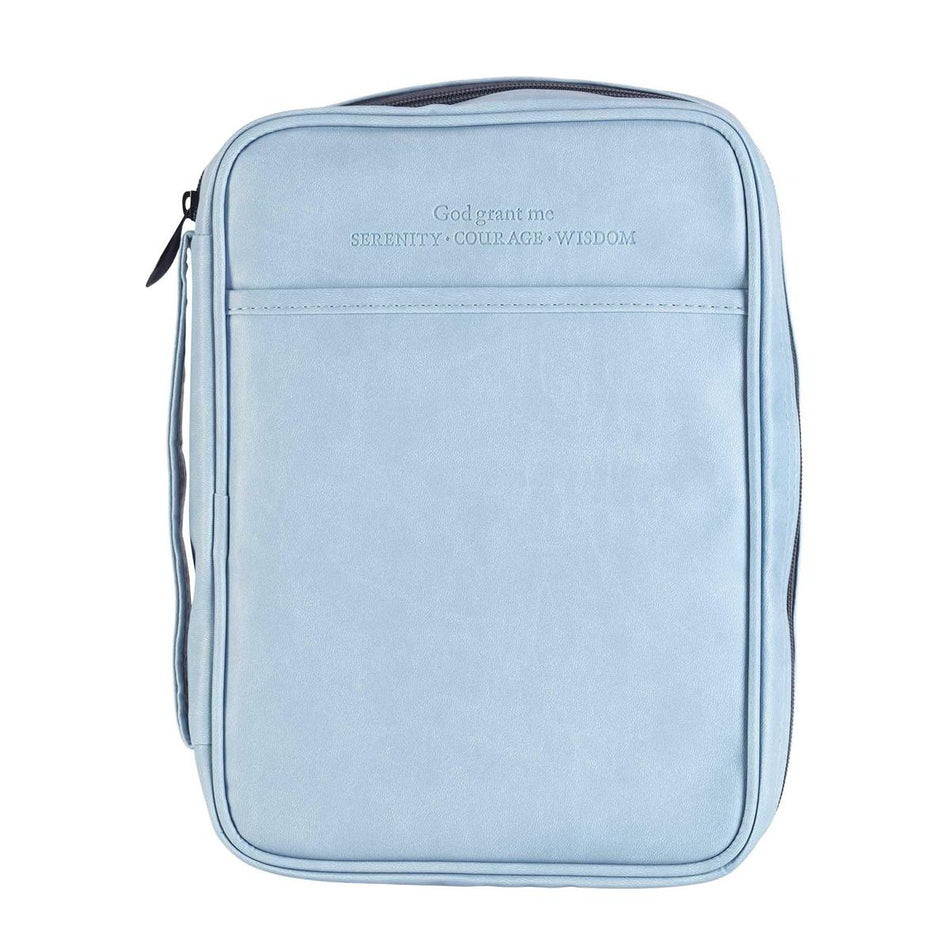 Bible Cover Serenity Large Print Blue by Dicksons