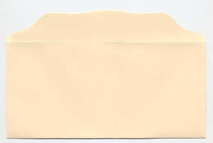 Bill-Size Blank Church Offering Envelope - Cream 100/pk