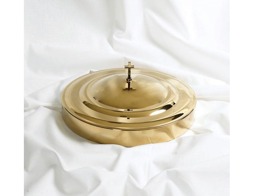 Brass or Silver Stainless Steel Communion Tray Cover