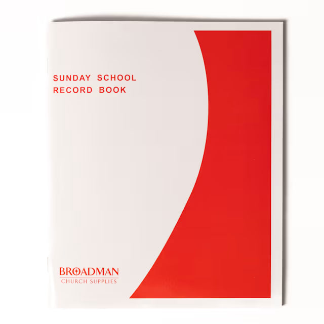 Sunday School Record Book: Form 183-S | 31-Member Class | Softcover
