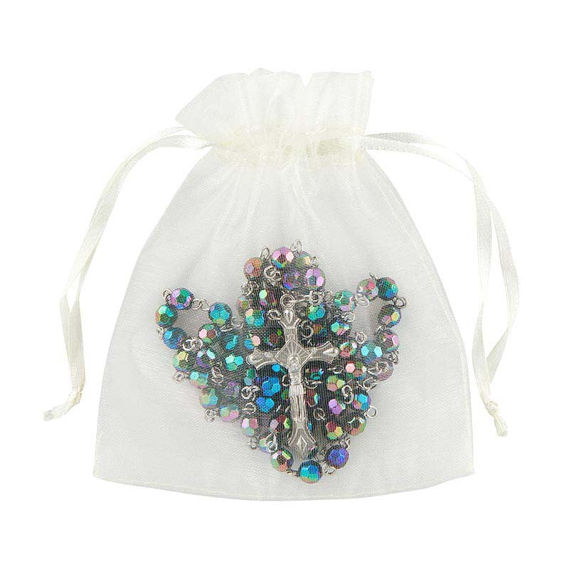 Jet Crystal Rosary
