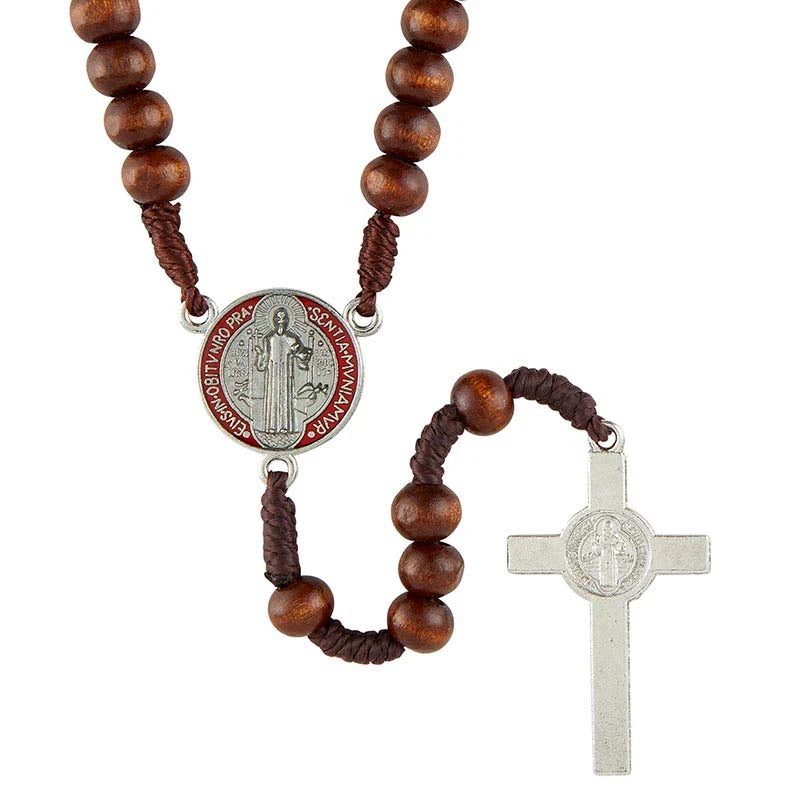 Saint Benedict Rosary (BK-12194) by Catholic Brands, product view 2