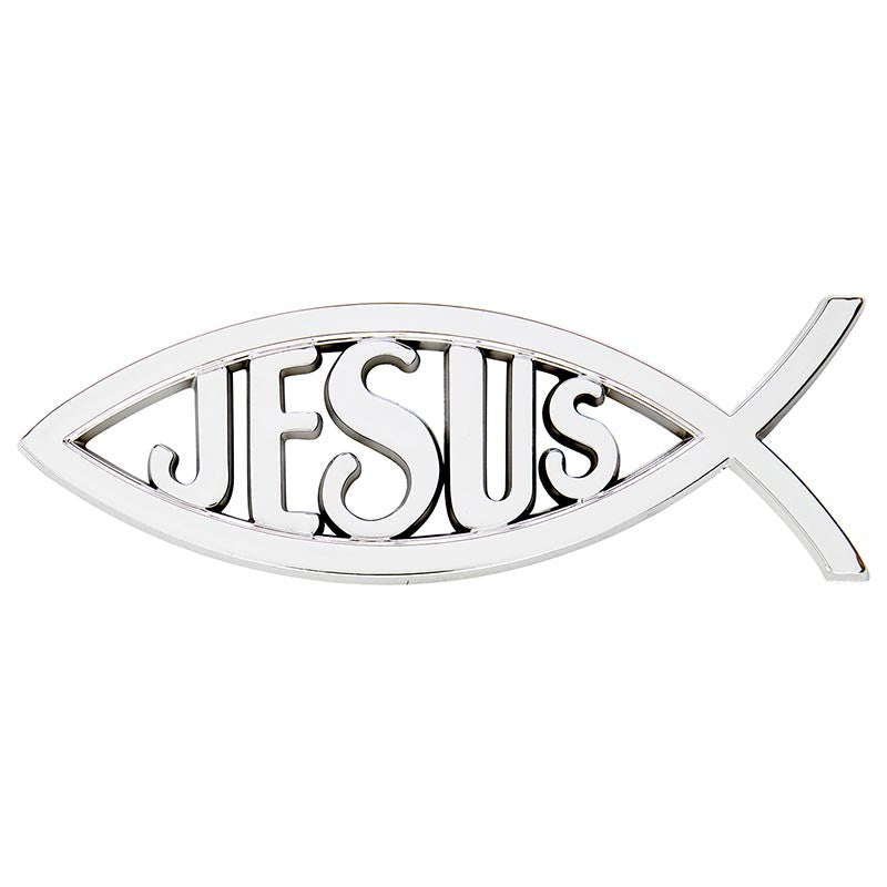 Jesus/Ichthus Auto Emblem