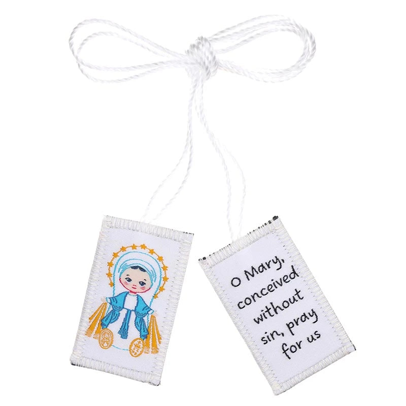 Kid's Scapular - Our Lady of Grace by Catholic Brands, product view 2
