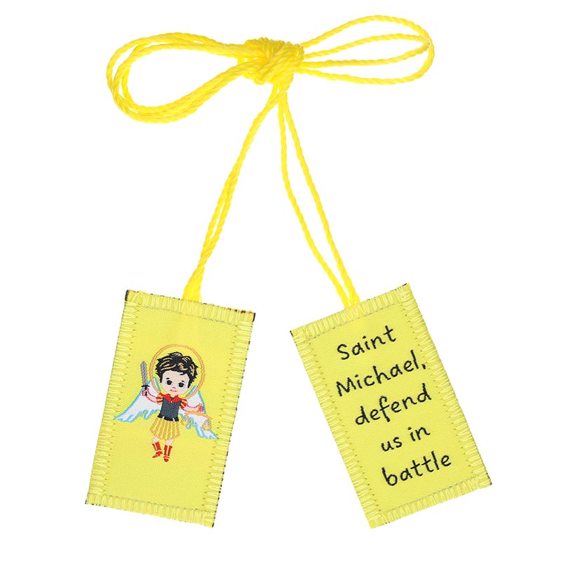 Kid's Scapular - Saint Michael by Catholic Brands, product view 2