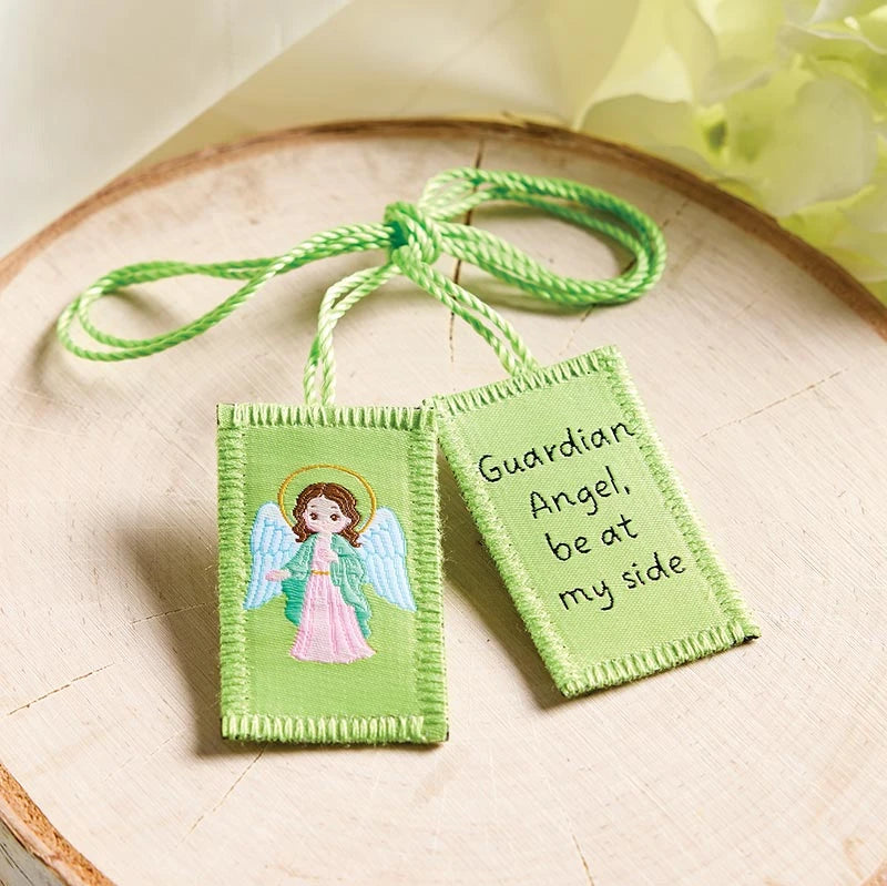 Kid's Scapular - Guardian Angel by Catholic Brands, product view 2