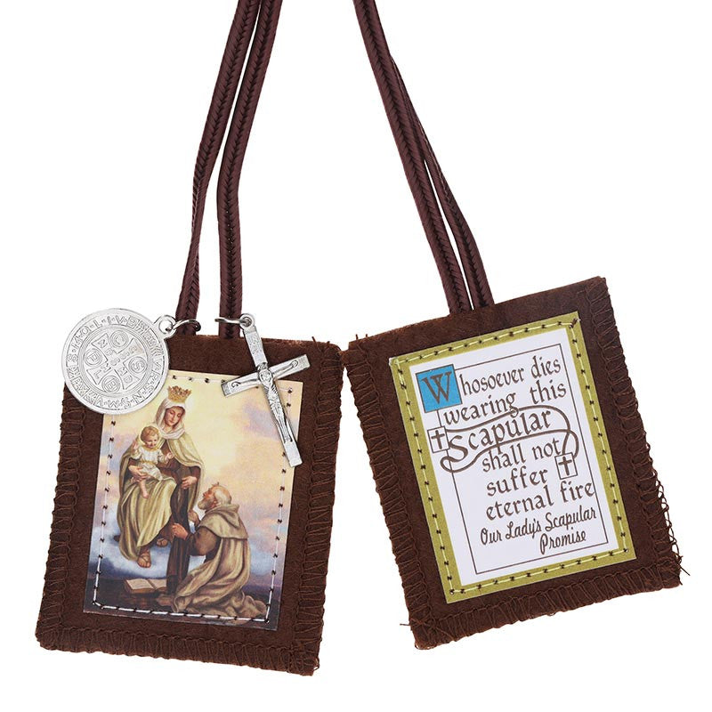Michael Adams Brown Scapular - Our Lady of Mount Carmel