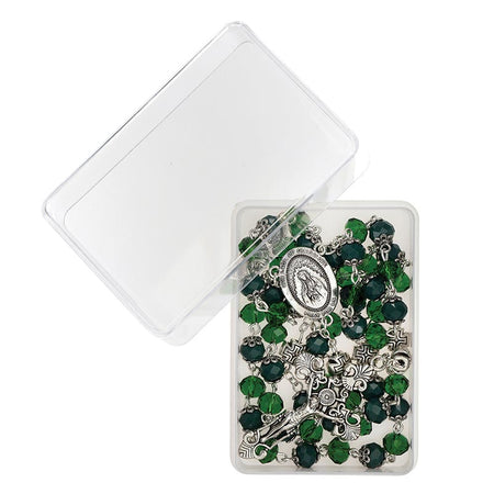 Sun Crystal Rosary - Our Lady of Guadalupe by Catholic Brands, product view 4