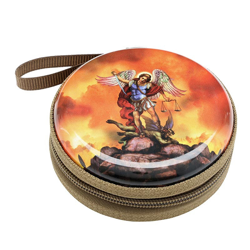 Saint Michael Rosary Case