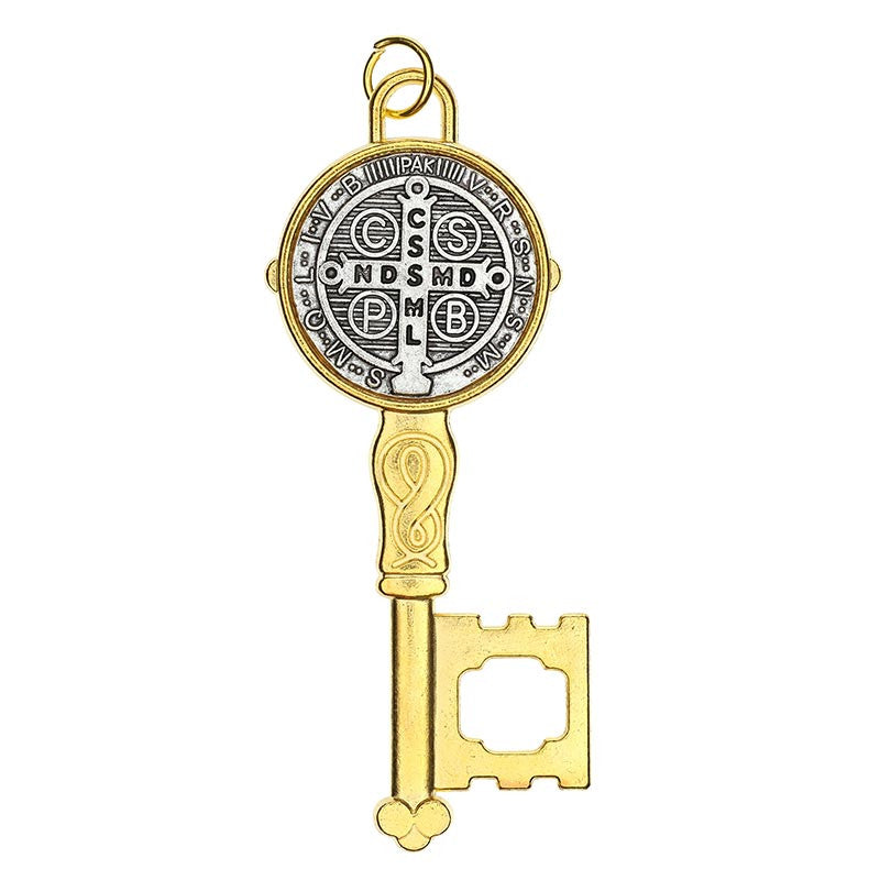 Saint Benedict Key Pendant