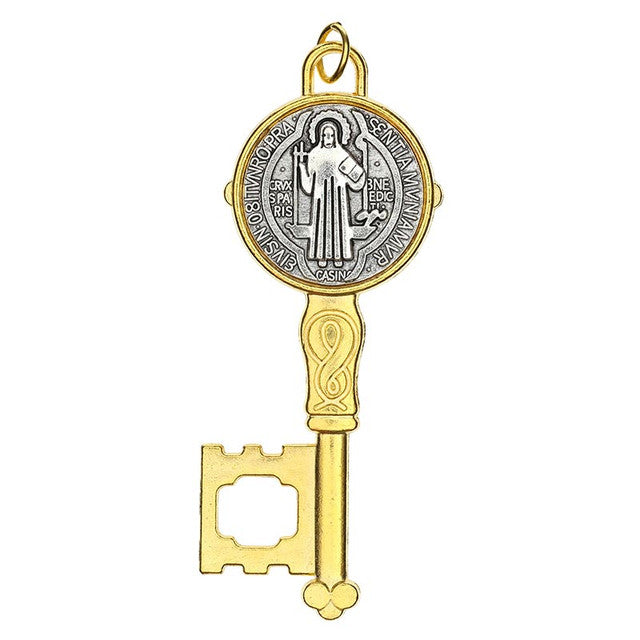 Saint Benedict Key Pendant