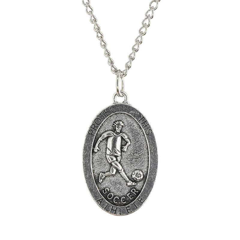 Saint Sebastian Soccer Medal