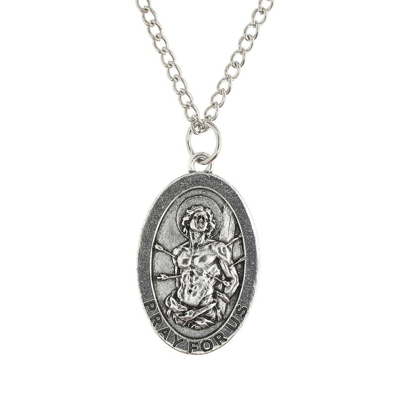 Saint Sebastian Soccer Medal