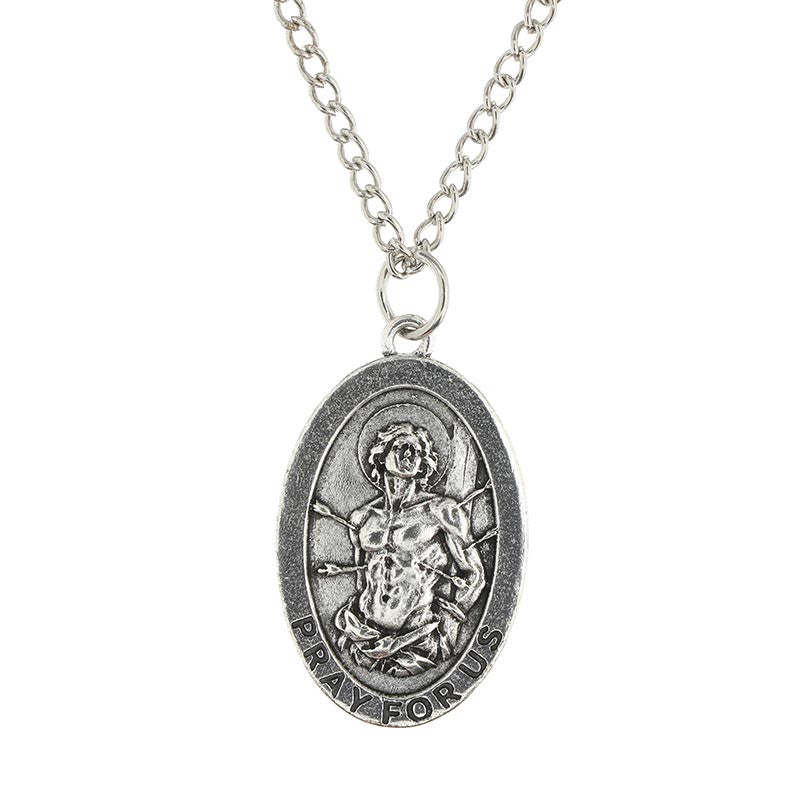 Saint Sebastian Football Medal