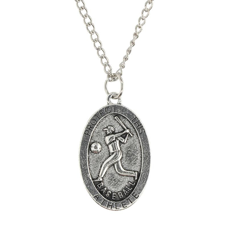 Saint Sebastian Baseball Medal