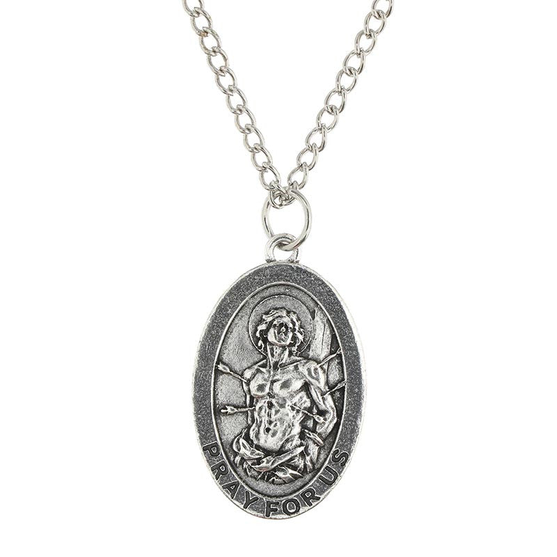 Saint Sebastian Baseball Medal