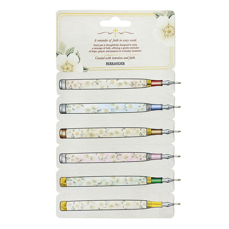 Flat Paper Pen Display 6ast/12pc