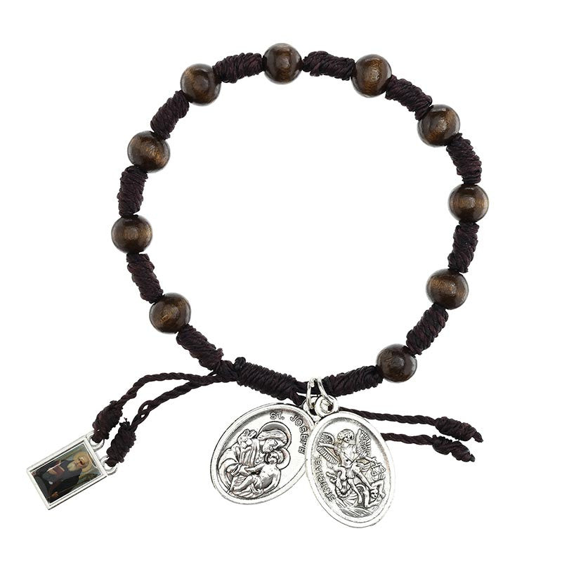 Saint Benedict Rosary Bracelet