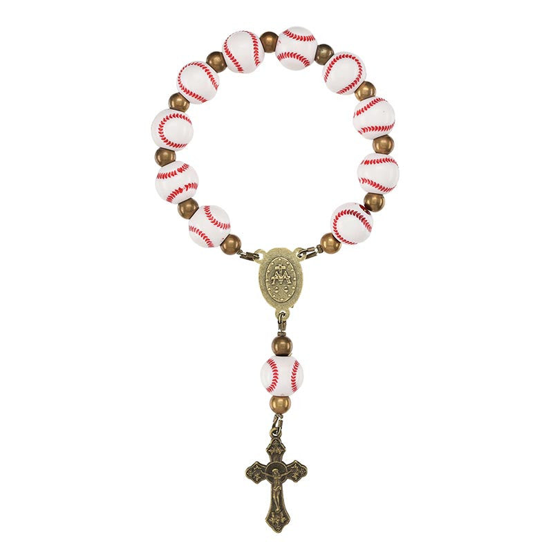Baseball One Decade Rosary