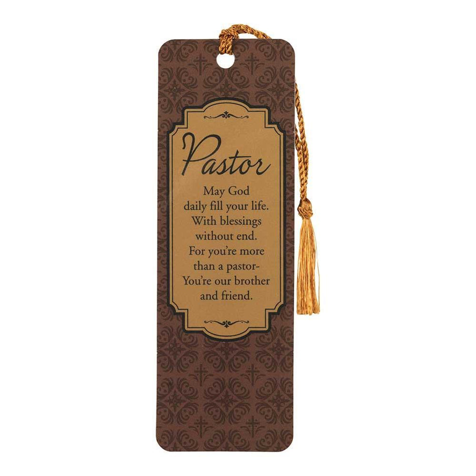 Bookmark Tassel Pastor May God Daily Paper by Dicksons