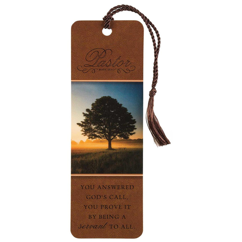 Pastor Brown 6 x 2 Inch Cardstock Keepsake Tassels Bookmarks Pack of 12 by Dicksons
