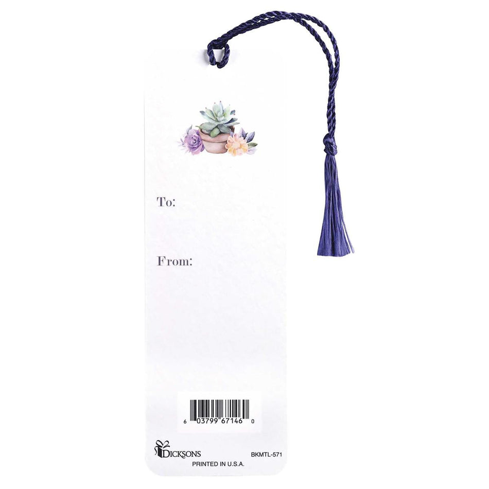 Tassel Bookmark Pastors Wife Floral by Dicksons, product view 2
