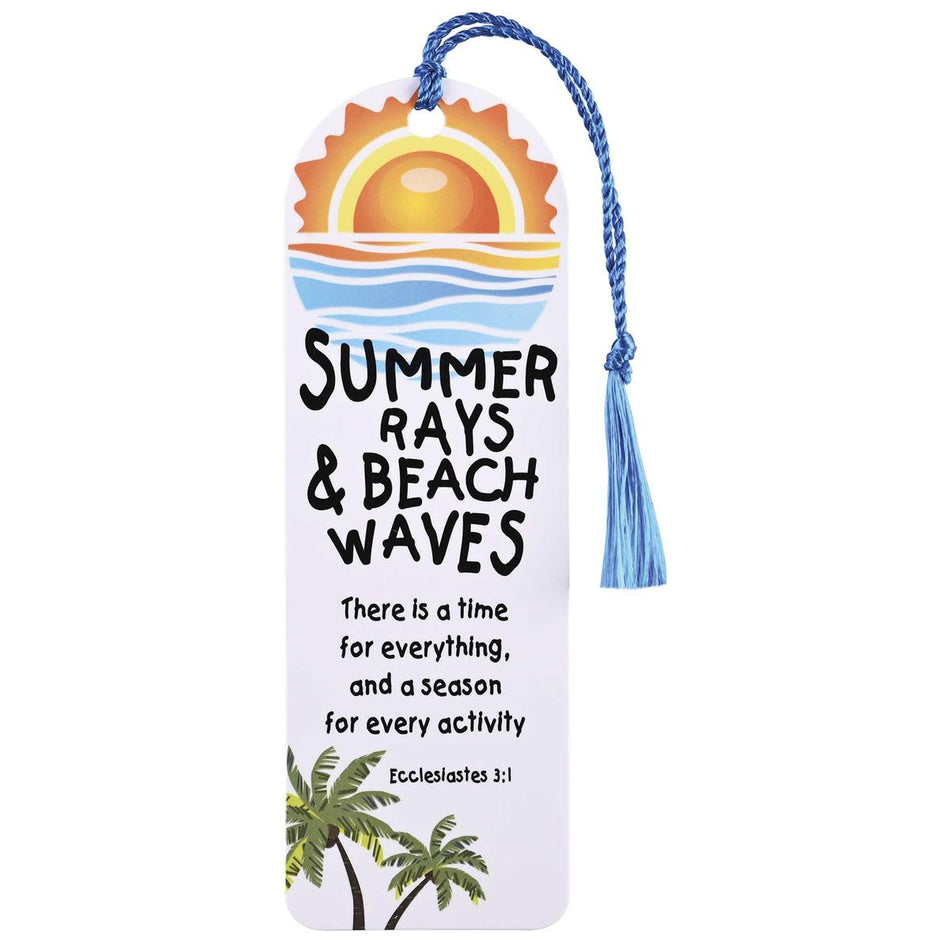 Tassel Bookmark Summer Rays & Beach by Dicksons