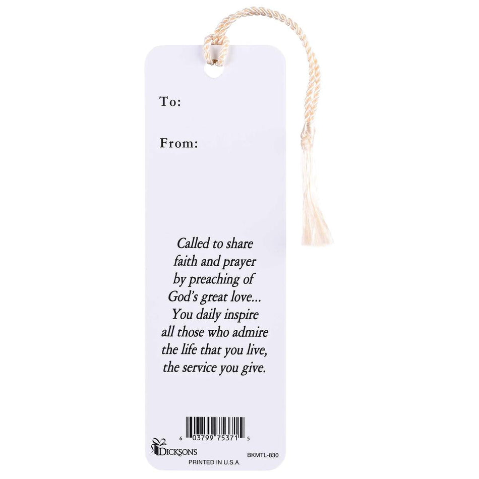 Tassel Bookmark Pastor Called To Share by Dicksons, product view 2