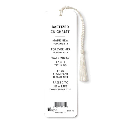 Tassel Bookmark Baptism The Decision To by Dicksons, product view 2