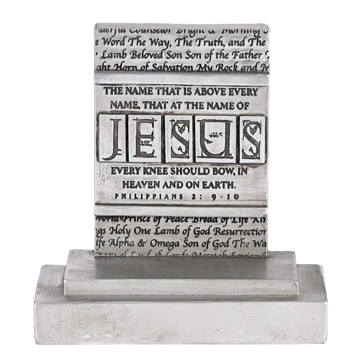 Bookends Names Of Jesus Resin by Dicksons, product view 2