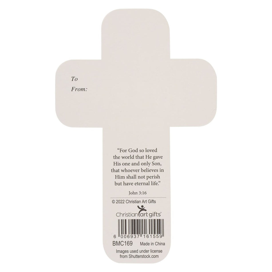 He is Risen Stone Cross Bookmark Set - Matthew 28:6