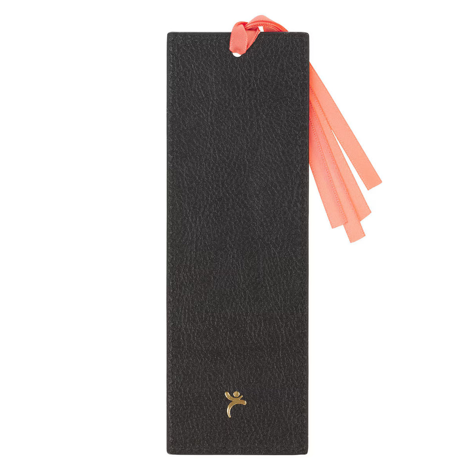 Hope and a Future Midnight Botanical Faux Leather Bookmark - Jeremiah 29:11