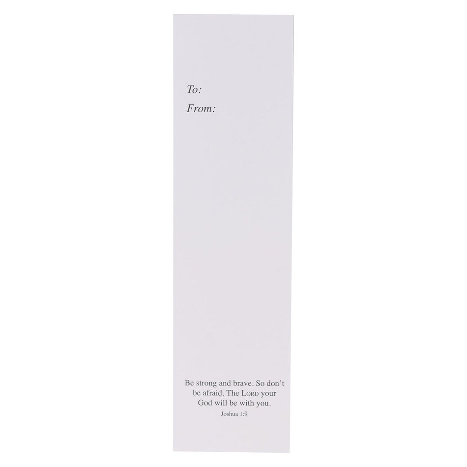 Be Strong and Brave Lion Sunday School/Teacher Bookmark Set - Joshua 1:9