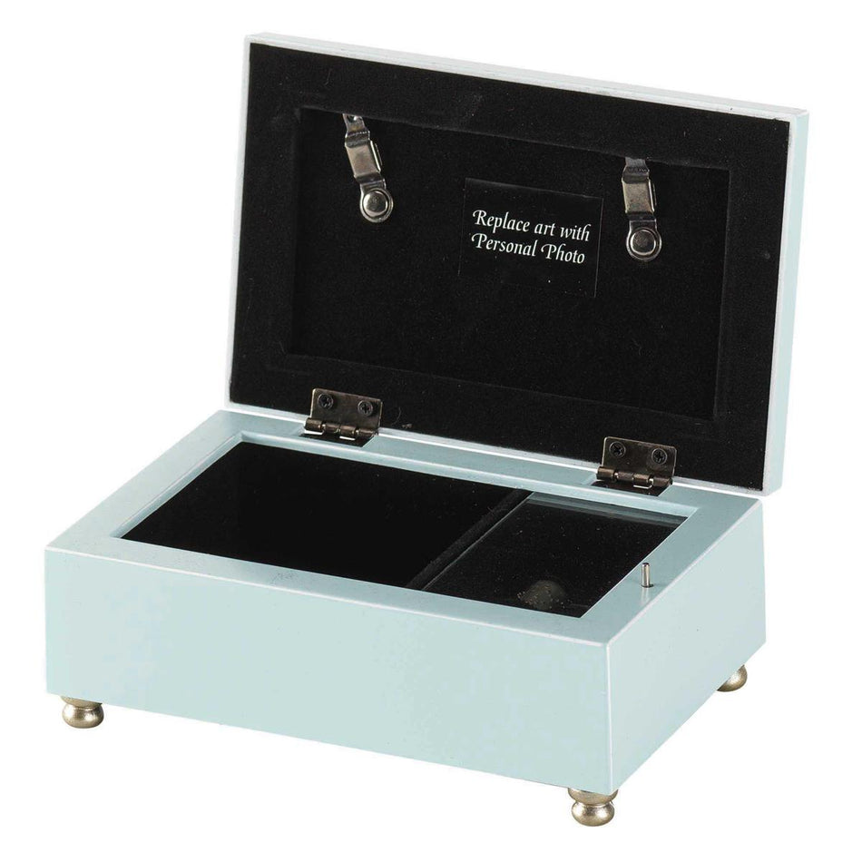Music Box Precious Little One Blue 6X4 by Dicksons, product view 2